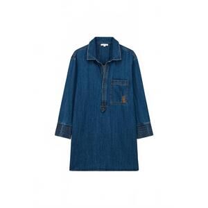 NEW LOUISE MISHA women's jean siana dress in blue